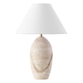 thumbnail image 2 of Safavieh Couture Janette 24.5" Electroplating Table Lamp, Travertine, 2 of 12