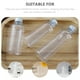 thumbnail image 5 of Botella de cosméticos transparente, tapa de aluminio, dispensador de líquido, botella vacía, 22 Uds., 5 of 7
