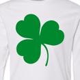 thumbnail image 4 of Inktastic Irish Green Shamrock Long Sleeve Youth T-Shirt, 4 of 5