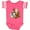 Football Pink and White, variant on Inktastic Happy Farm Animals Boys or Girls Baby Bodysuit