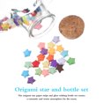 thumbnail image 3 of unbranded Origami Lucky Star Paper Strips and Glass Bottle for Birthday Decoration, 3 of 6