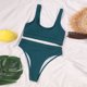 thumbnail image 4 of Traje de baño sexy de dos piezas con almohadilla push-up para mujer Conjunto de ropa de playa Fridja  nalpqowj61015, 4 of 5