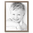 thumbnail image 2 of ArtToFrames 25" x 33" Aged White Gold Picture Frame, 25x33 inch Silver Wood Poster Frame (WOM-2036),  Pack, 2 of 7