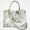 3690, variant on Sage Green Botanical Cross Body Bags For Women Small Leather Female Handbags Fashion Top-Handle Totes