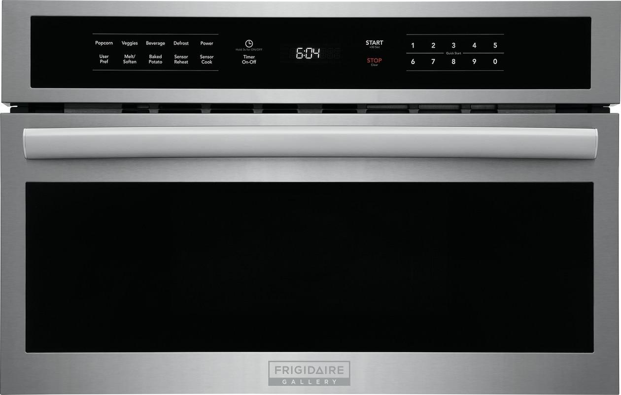 Frigidaire 30.00 in Built-In Microwave Ovens in Black Stainless Steel