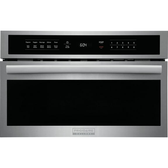 Frigidaire 30.00 in Built-In Microwave Ovens in Black Stainless Steel