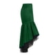 thumbnail image 5 of Gibobby faldas aesthetic de talle para mujer Falda irregular de cola de pez para glúteos(Verde, XXXL), 5 of 5