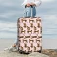 thumbnail image 3 of Lsque Leopard Print Printed Luggage Cover, Travel Luggage Protector,Scratch and Dirt Resistant, Fits 18-32 Inch Luggage - X-Large, 3 of 9