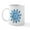 White, variant on CafePress - Serene Snowflake - 11 oz Ceramic Mug - Novelty Coffee Tea Cup