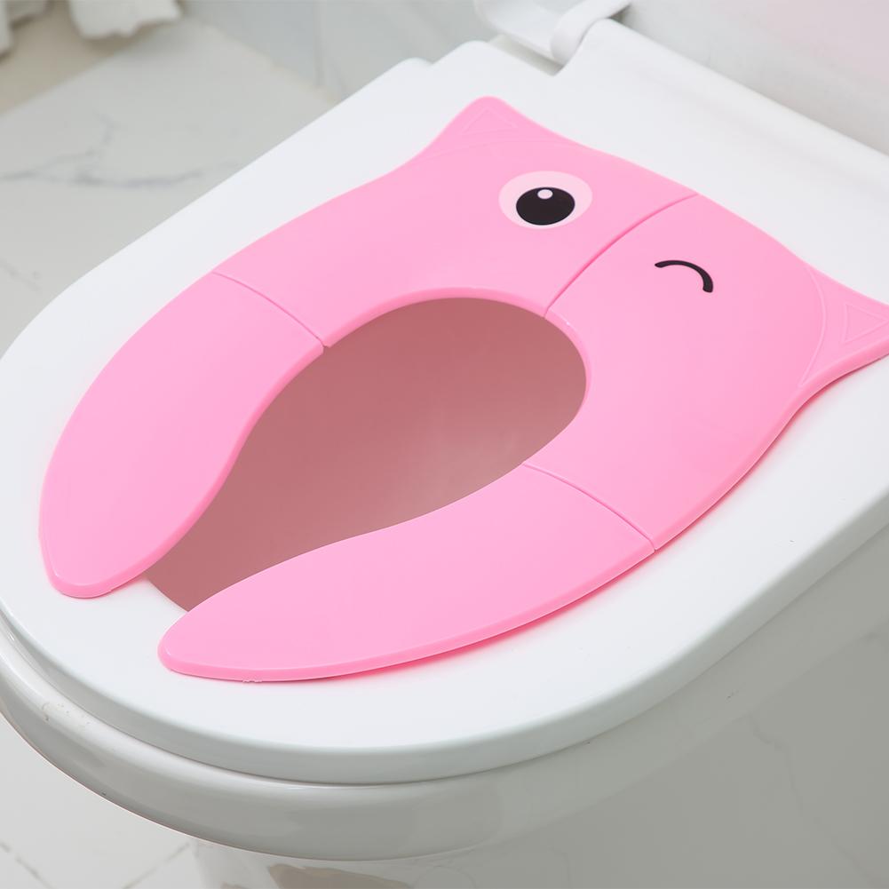LAFGUR Kids Folding Potty Seat Pad Portable Travel Baby Toddler Toilet