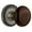 Antique Pewter, variant on Nostalgic Warehouse Ropbrn_Psg_234_Nk Brown Porcelain Solid Brass Passage Door Knob Set -