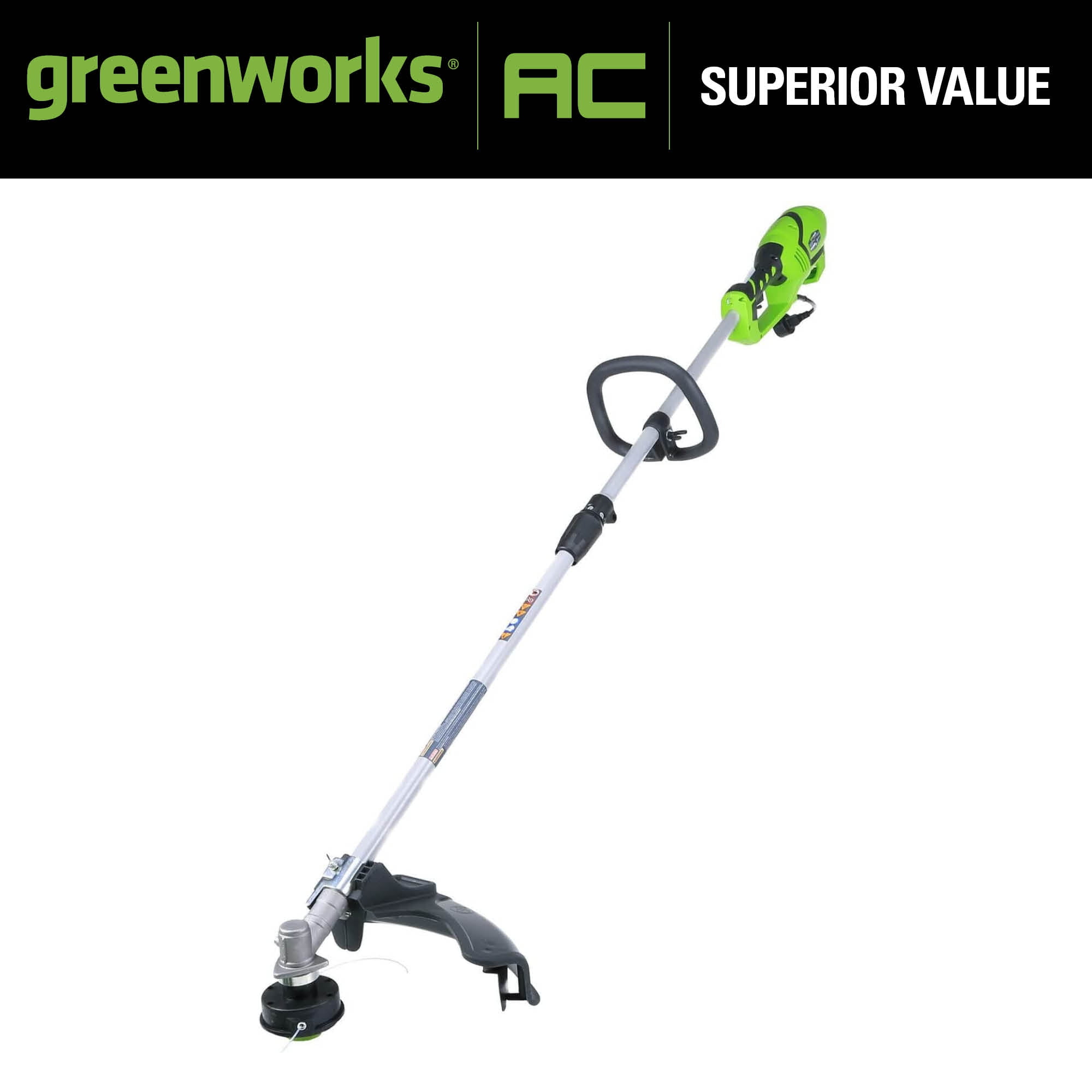 Greenworks 10 Amp. 18 in. Corded Electric (Attachment Capable) String