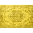 thumbnail image 1 of Ahgly Company Indoor Rectangle Persian Yellow Traditional Area Rugs, 7' x 10', 1 of 4