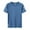 Blue, variant on Lmnyox Athletic Tops Men's Summer Quick Dry Short Sleeve T Shirts Solid Color Crew Neck Sport Running Shirts