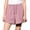 Purple, variant on Afuyipoi Girls Shorts Size 10-12,Summer Color - Blocked Waist Elastic Quick Dry Shorts Pink