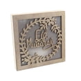 thumbnail image 2 of LASSER BAIRAM CORBAN FESTIVAL PENDIENTE DE Decoración de la pared Decoraciones de la mesa de letras de madera Adornos de asiento Suministros de pantalla Luces LED sidaley HA012620-00, 2 of 7