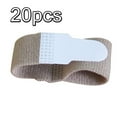 thumbnail image 2 of LINASHI 5/10/20pcs Toe Wraps,Fabric Toe Splint Toe Cushioned Bandages Finger Protectors Straightener Hammer Toe Separators, 2 of 7