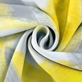 thumbnail image 5 of Yellow Grey Kitchen Valances for Windows Half Kitchen Valance Curtains Modern Window Treatment Valances for Living Room Bedroom Bathroom Decor, 5 of 6
