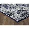thumbnail image 2 of Totti Mosaic 6' x 9' Rectangular Polypropylene Oriental Rug in Navy/Gray, 2 of 3