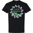 thumbnail image 3 of Inktastic I Love Being a Mimi Circle of Hearts T-Shirt, 3 of 5