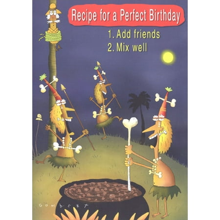 Oatmeal Studios Recipe for Perfect Birthday Funny / Humorous Birthday
