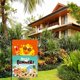 thumbnail image 4 of banner de jardín de verano hola verano para banner de decoración al aire libre de patio de granja MFZFUKR CPB-US-DYP89-4, 4 of 5
