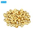 thumbnail image 3 of Uxcell 5/16 Inch Tube OD Brass Compression Sleeves Ferrules Brass Ferrule Fitting 100 Pack, 3 of 6