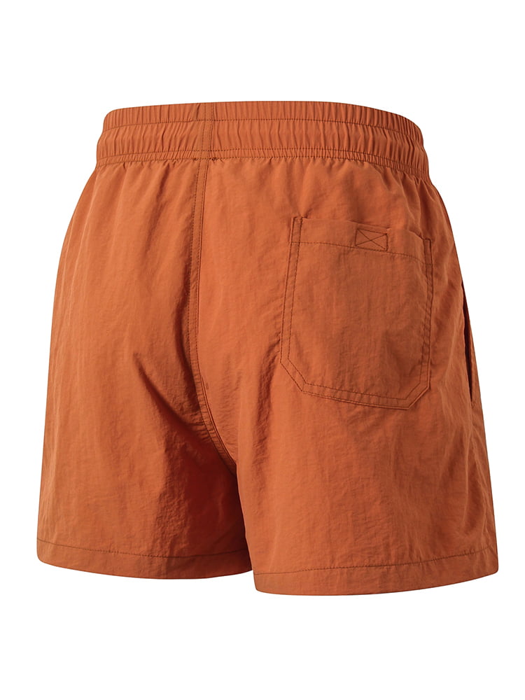 Angbater Mens Beach Shorts Quick Dry Pockets Gym Short Pants Solid Color Casual Shorts 