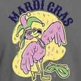 thumbnail image 3 of CafePress - Mardi Gras Flamingo T Shirt - Mens Comfort Colors Shirt, 3 of 5