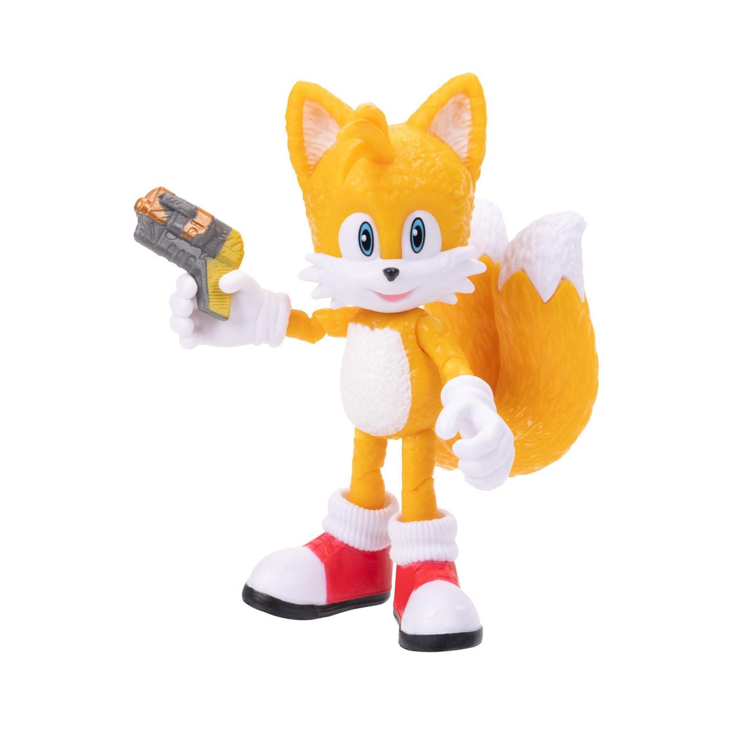 Figurine Tails à l'échelle de 4 pouces du film Sonic le Hérisson 2