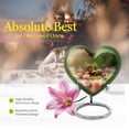 thumbnail image 5 of Duckling's Dusk Urns For Adult Female Heart - Cremation Adult Urns For Human Ashes - Memorial Urns For Human Ashes - Mini Heart Keepsake Urn For Human Ashes - Grandfather Urn (Size -3inch, 2pc), 5 of 5