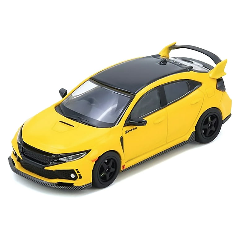 Honda Civic Type R (FK8) RHD (Right Hand Drive) Yellow with Black