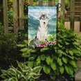 thumbnail image 2 of Carolines Treasures CK2519GF Mountian Flowers Siberian Husky Flag Garden Size  Small multicolor, 2 of 3