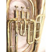 SAI Musicals Euphonium, GOLD, 3 valve with Bag and Mouthpiece Heavy GREAT sale