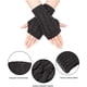 thumbnail image 4 of 4 pares de guantes sin dedos con agujero para el pulgar, manoplas calentadoras de brazos de punto de invierno para mujer (negro, blanco, gris oscuro, gris claro, 20 cm) Namotu CQ535, 4 of 6