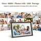 thumbnail image 5 of Frameo Digital Picture Frame 10.1Inch 32GB Smart WiFi Digital Photo Frame with 1280x800 IPS HD Touch Screen For Family Gift, 5 of 5