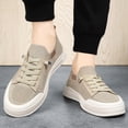 thumbnail image 5 of NexTorq Men's Breathable Running Shoes Mesh Low Top Casual Slip-On Outdoor Sports Sneakers Khaki 40, 5 of 8