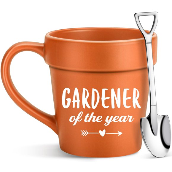 Set de tazas GwyGifts para jardinero del año