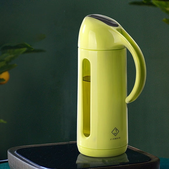 Automatic Opening And Closing Oil Kettle Glass Oil Control Kettle Originality Open Lid Seasoning Kettle