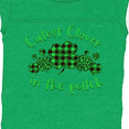thumbnail image 4 of Inktastic St. Patrick's Day Cutest Clover in the Patch in Plaid Boys or Girls Baby Bodysuit, 4 of 5