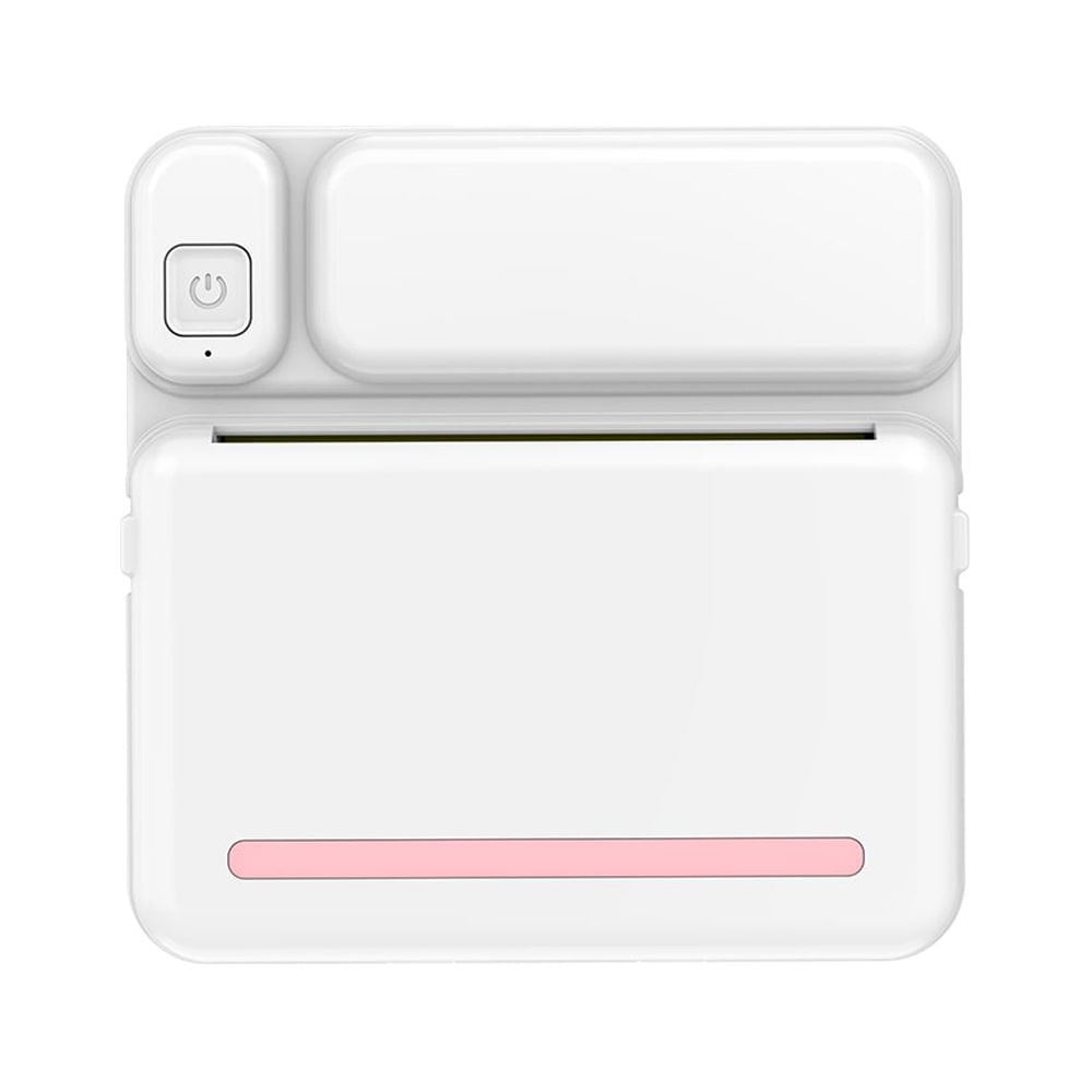 Printer Portable Mini Printer Student Study Printer Labels Convenient Thermal Printer Mobile Phone BT Printer Fix Mistakes