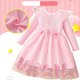 thumbnail image 3 of Vestido de cuello redondo y manga larga para niñas Vestido de cuello redondo y manga larga para niñas Falda de malla elegante Vestido de princesa elegante para niñas pequeñas Vestido de poliéster para, 3 of 8