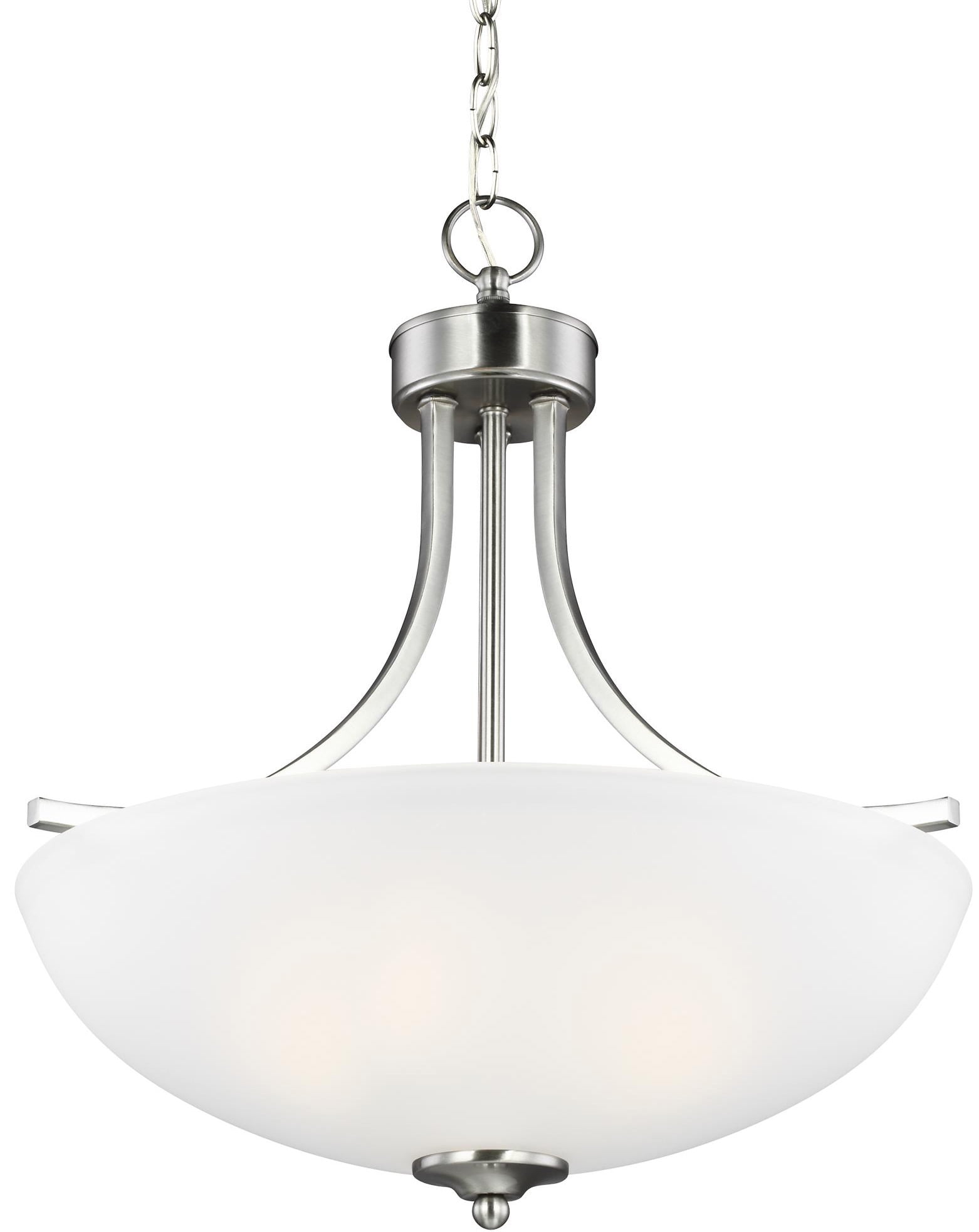 Sea Gull Lighting 6616503 Geary 3 Light 18-5/8" Wide Pendant - Walmart.com - Walmart.com