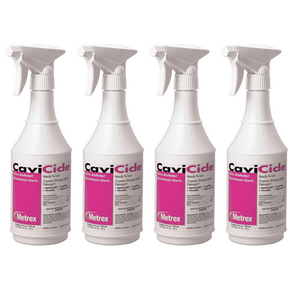 Cavicide Germicidal Surface Disinfectant (Pack of 4) 24 Ounce