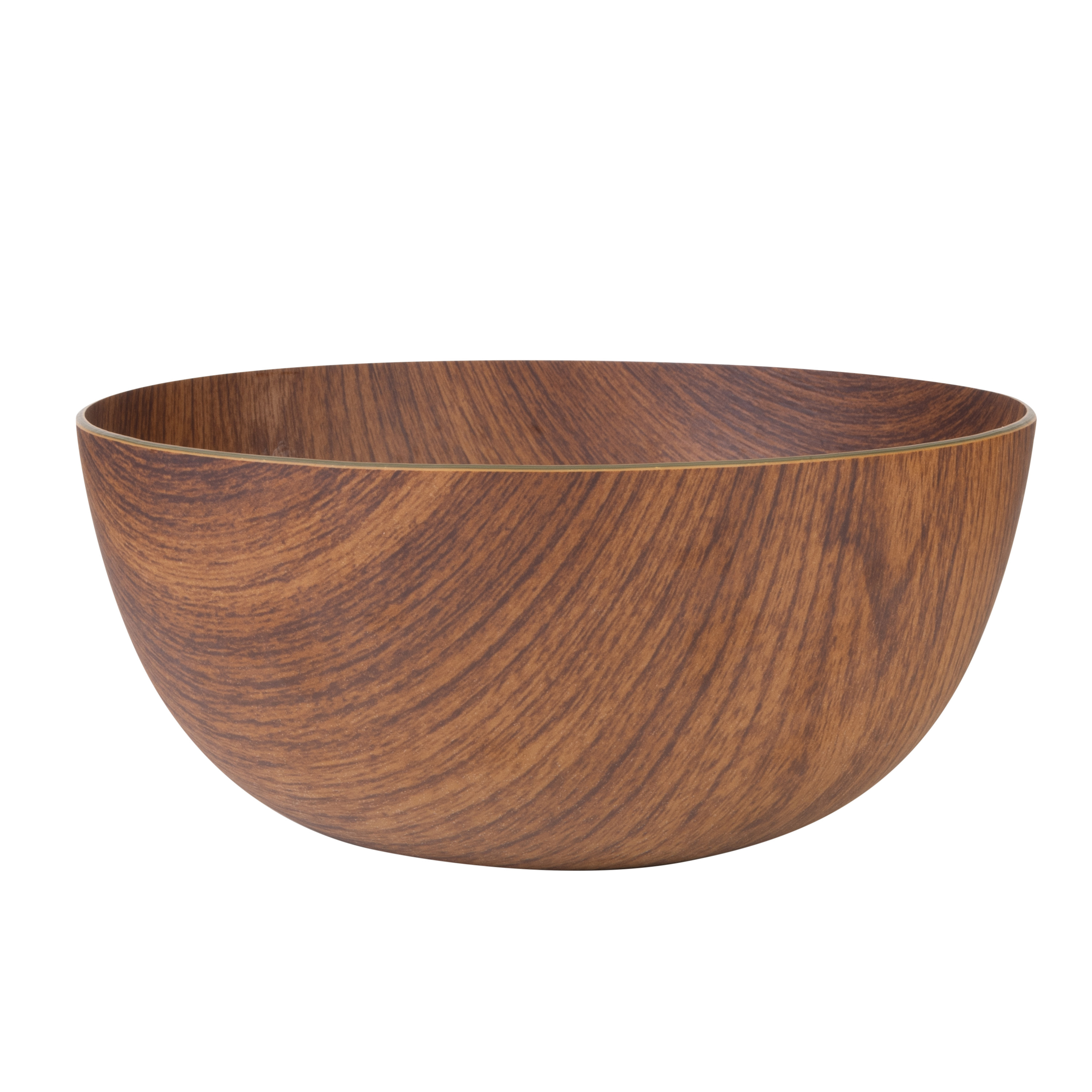 Luxe Party Mahogany Collection Large 9 inch Round Serving Bowl
