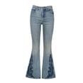 thumbnail image 2 of Jessica Simpson Women's and Women's Plus Daisy Fitted Flare Jeans, 30.5", 32.5", and 34.5" Inseams, Sizes 2-26W, 2 of 7
