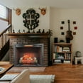 thumbnail image 6 of Innoflame 33" Electric Fireplace Insert with Fire Crackling Sound, Adjustable Flame & Thermostat, Fireplace Heater with Remote, Timer, Hardwired/Plug-In, 1500W, Black, 6 of 6