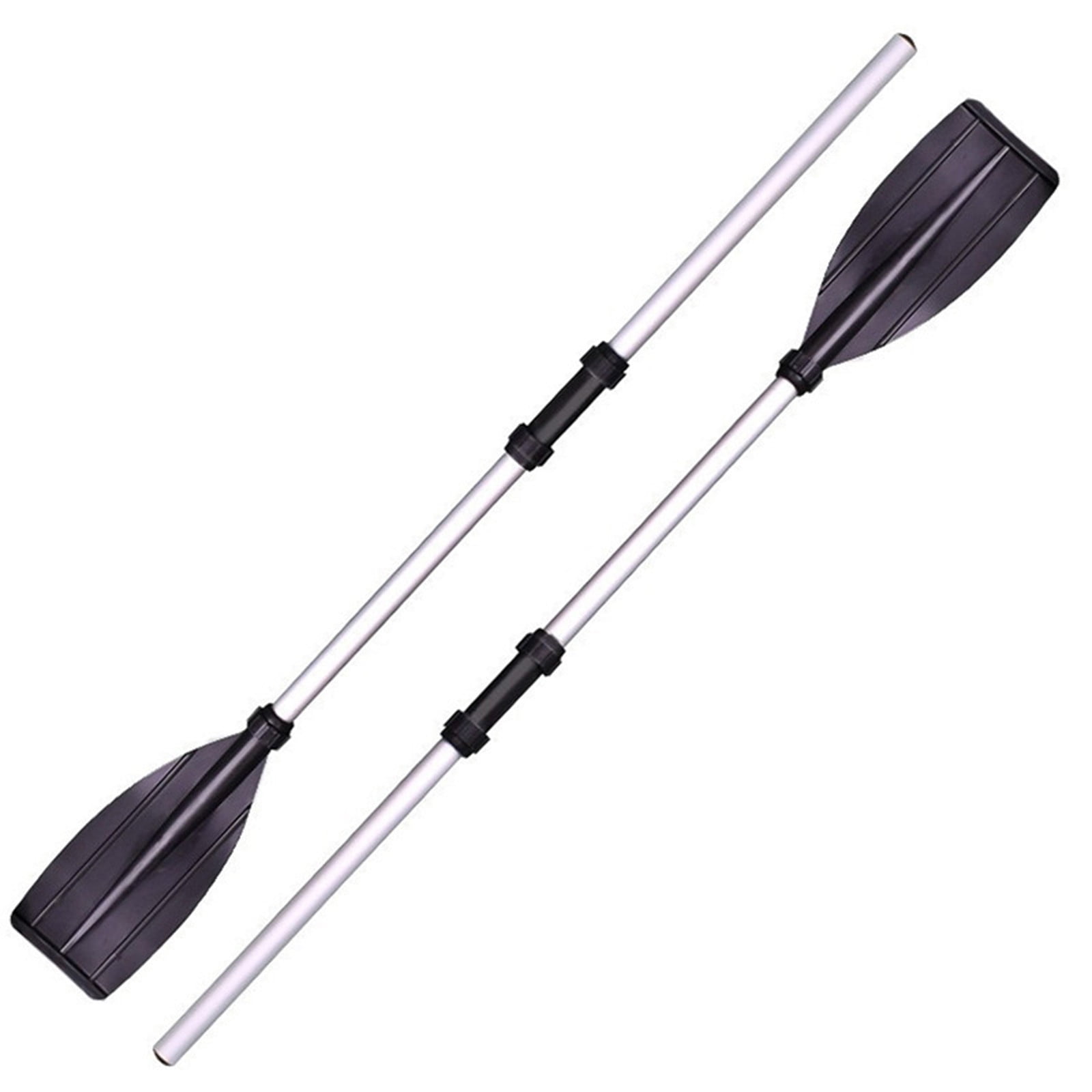 Kyusrd 2pc Aluminum Alloy Paddle for Inflatable Boats,Thickened Hand Cranked Kayak Paddle