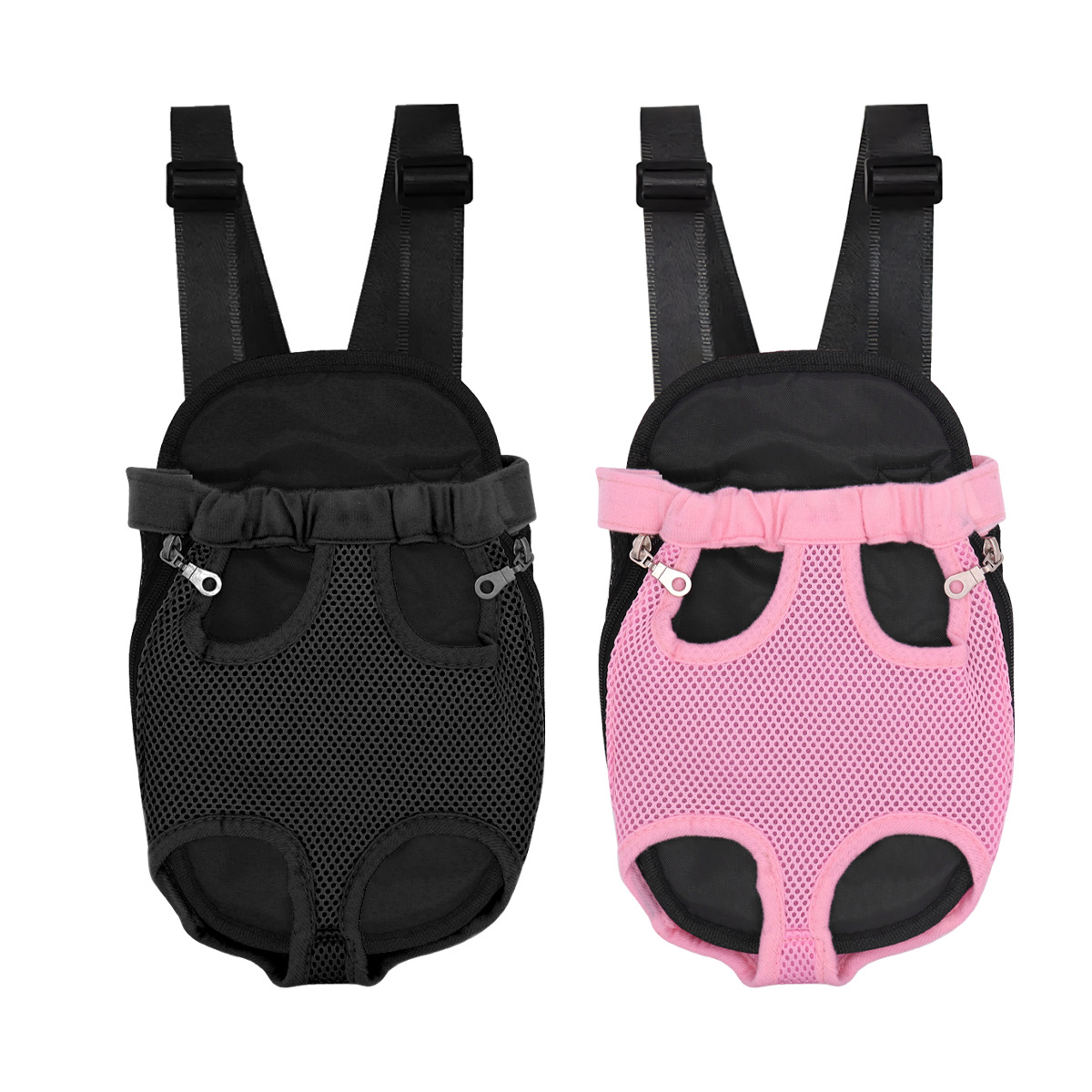 New Pet Outdoor Chest Backpack, Cat And Dog Backpack, Mesh Breathable And Comfortable Backpack, Portable Backpack For Outdoor Use Cat Carrier Cat Backpack Bike Trailer M