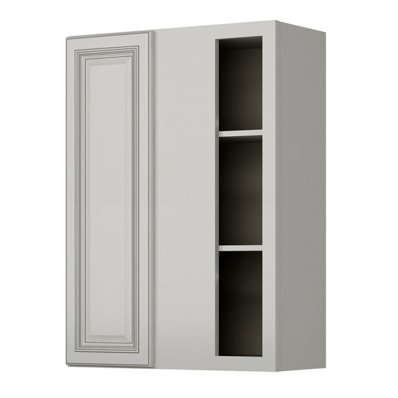 Sunny Wood Rlw3042bc-A Riley 27" Wide X 42" High Single Door Blind Corner Wall Cabinet -
